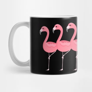 Wine And Flamingo Mug